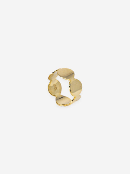 Adjustable Bubble Ring -  Gold