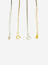 Load image into Gallery viewer, Clover Necklace Silver - Gold &amp; Black
