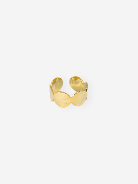 Adjustable Bubble Ring -  Gold