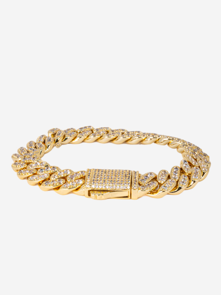 Ice Link Bracelet - Gold