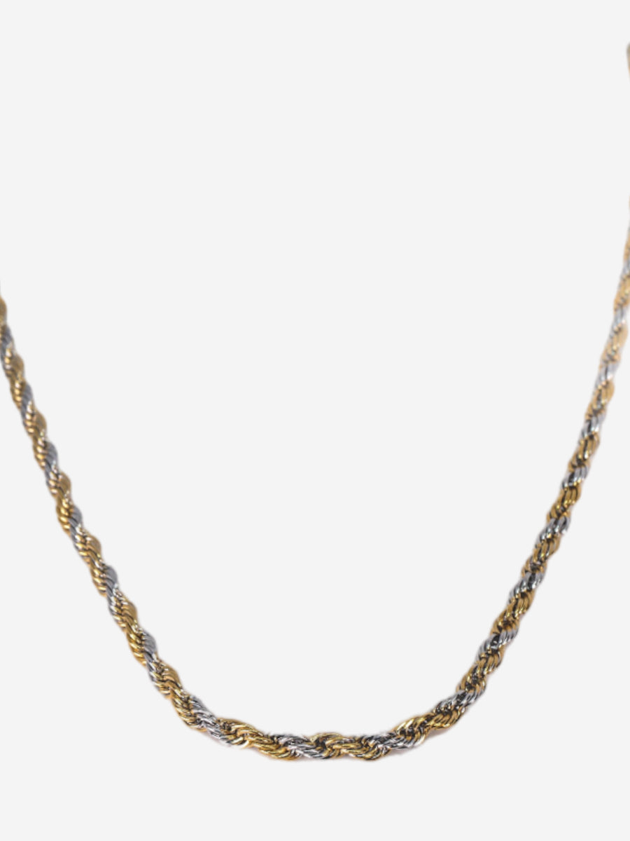 Rope Chain - Two Tone