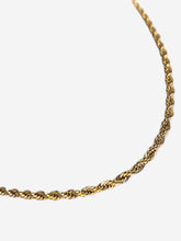 Load image into Gallery viewer, Rope Chain - Gold
