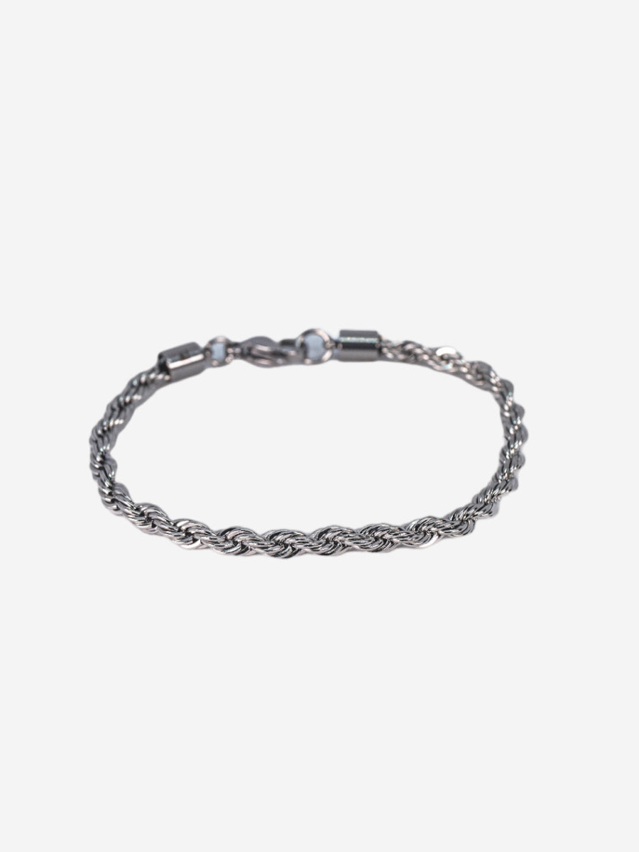 Rope Bracelet - Silver