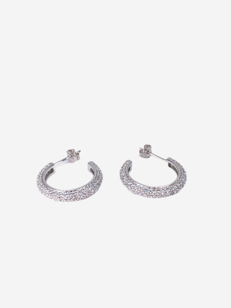 925 Silver Earrings -  Silver