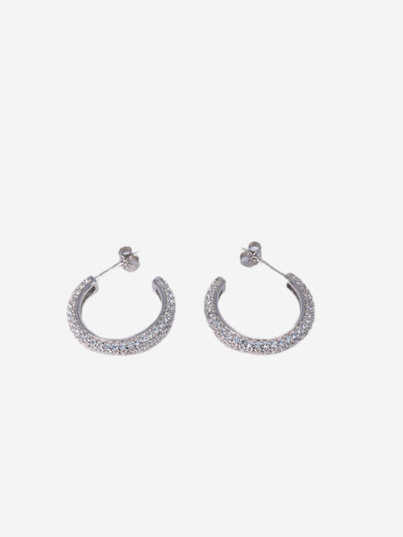 925 Silver Earrings -  Silver