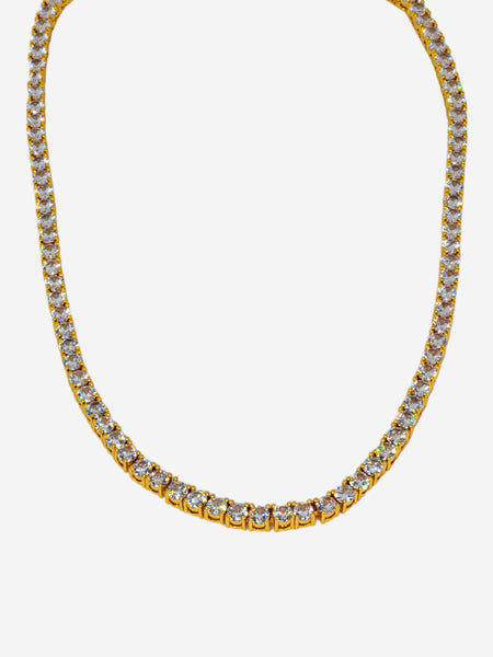 Tennis Chain - 4mm - Gold