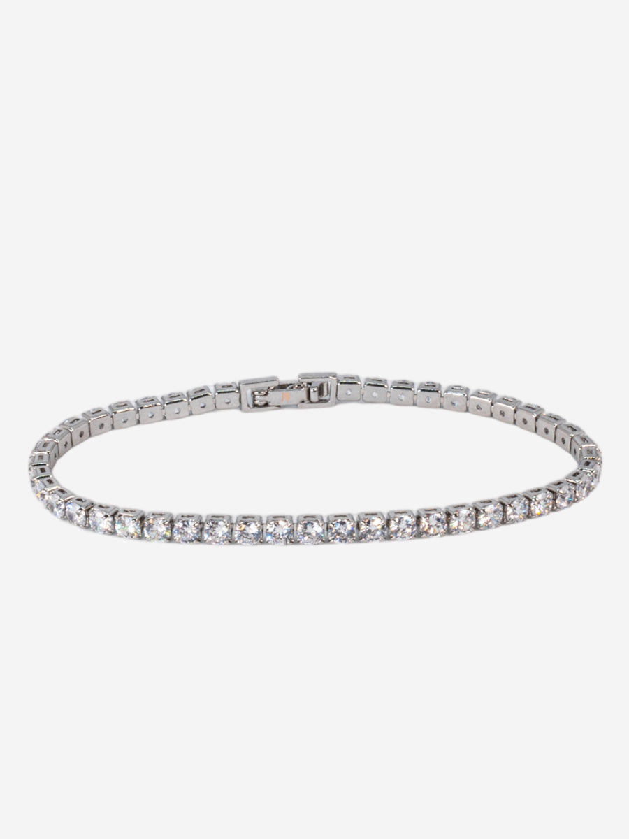 Tennis Bracelet - 3mm - White Gold