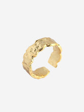 Load image into Gallery viewer, Adjustable Rocky Ring - Gold
