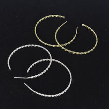 Load and play video in Gallery viewer, 925 Silver Hoops - Gold
